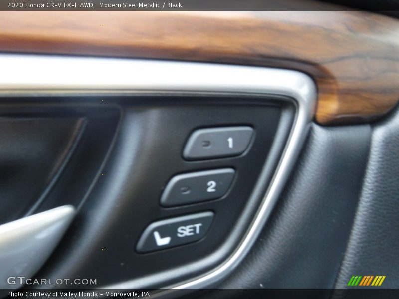 Modern Steel Metallic / Black 2020 Honda CR-V EX-L AWD