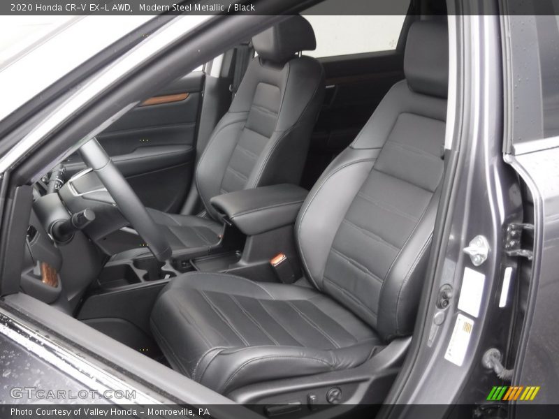 Modern Steel Metallic / Black 2020 Honda CR-V EX-L AWD