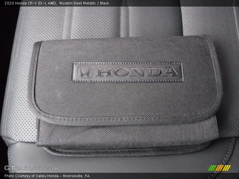 Modern Steel Metallic / Black 2020 Honda CR-V EX-L AWD