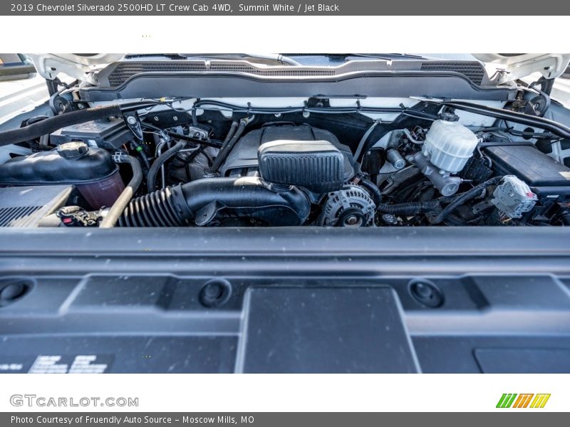 Summit White / Jet Black 2019 Chevrolet Silverado 2500HD LT Crew Cab 4WD