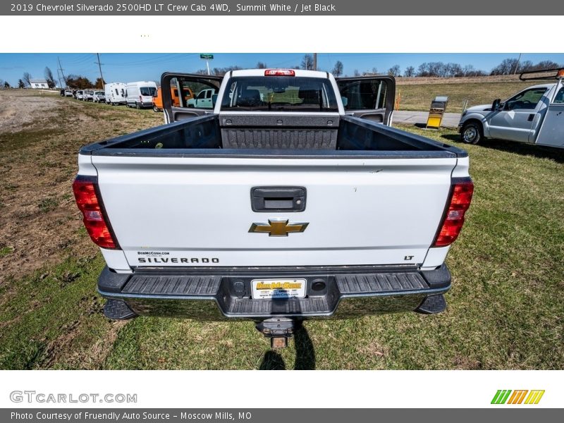 Summit White / Jet Black 2019 Chevrolet Silverado 2500HD LT Crew Cab 4WD