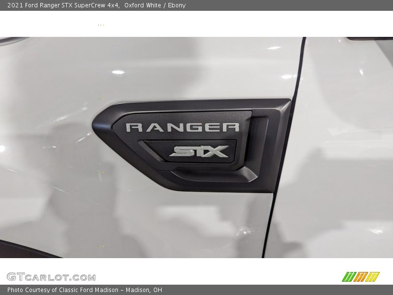 Oxford White / Ebony 2021 Ford Ranger STX SuperCrew 4x4