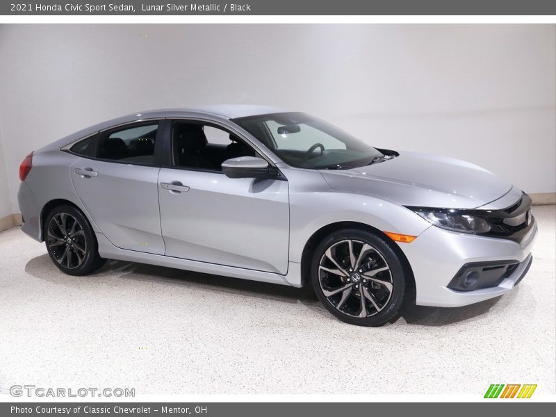  2021 Civic Sport Sedan Lunar Silver Metallic