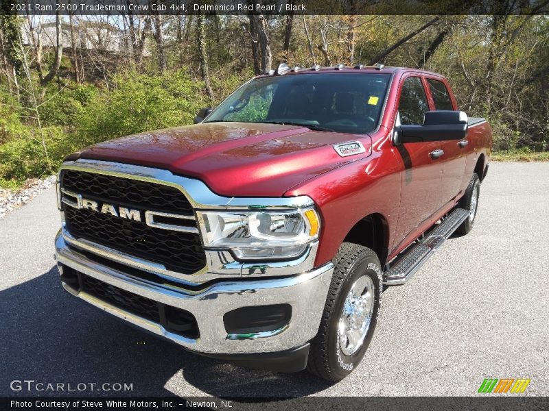 Delmonico Red Pearl / Black 2021 Ram 2500 Tradesman Crew Cab 4x4
