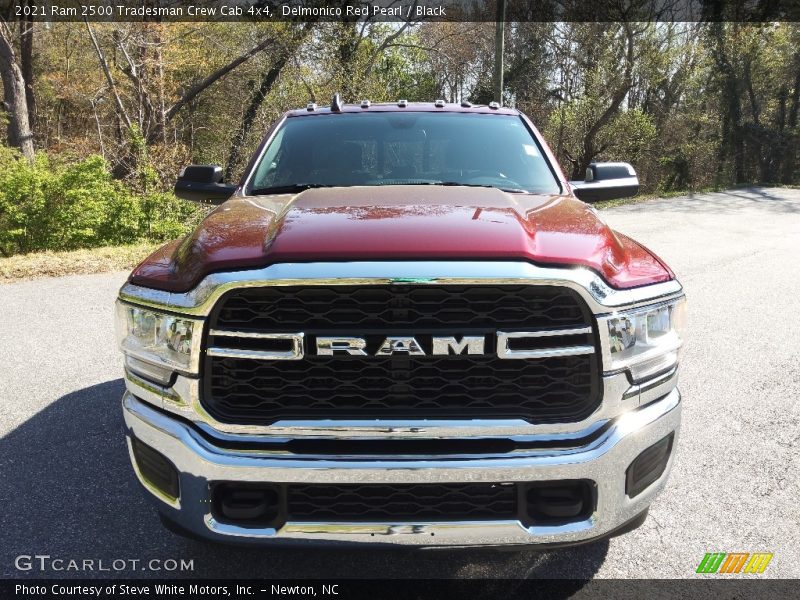 Delmonico Red Pearl / Black 2021 Ram 2500 Tradesman Crew Cab 4x4