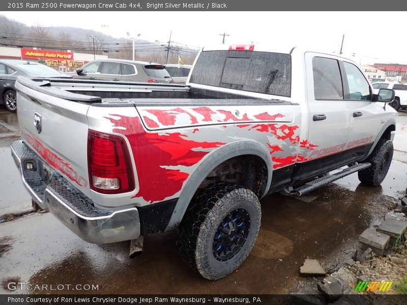 Bright Silver Metallic / Black 2015 Ram 2500 Powerwagon Crew Cab 4x4