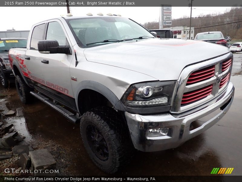 Bright Silver Metallic / Black 2015 Ram 2500 Powerwagon Crew Cab 4x4