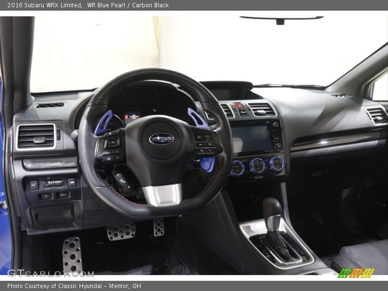 WR Blue Pearl / Carbon Black 2016 Subaru WRX Limited