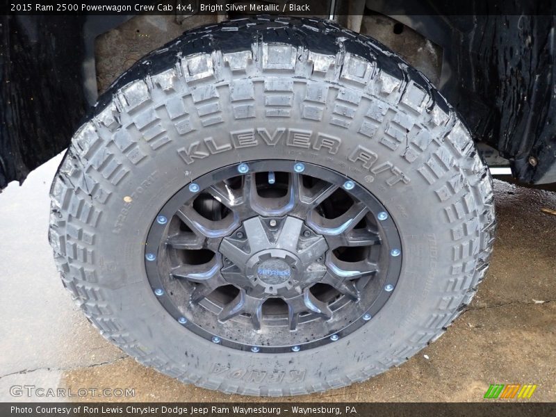 Bright Silver Metallic / Black 2015 Ram 2500 Powerwagon Crew Cab 4x4