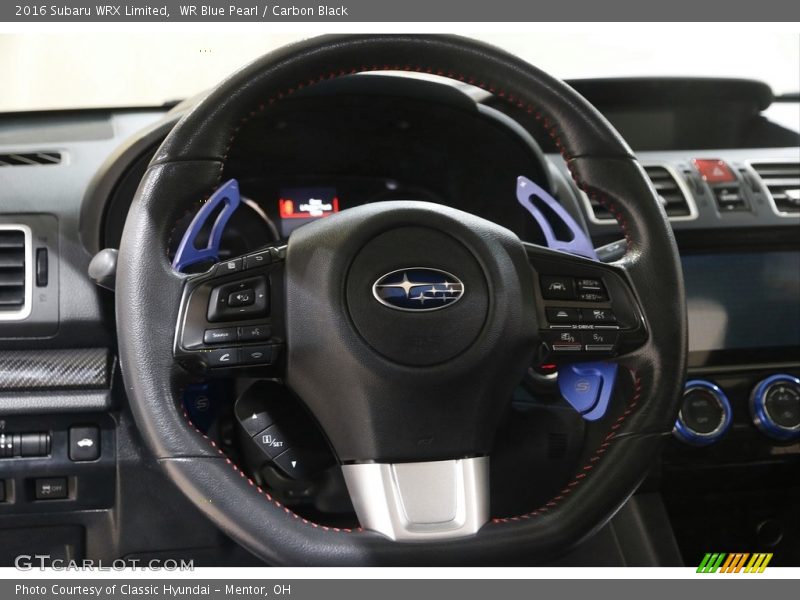 WR Blue Pearl / Carbon Black 2016 Subaru WRX Limited