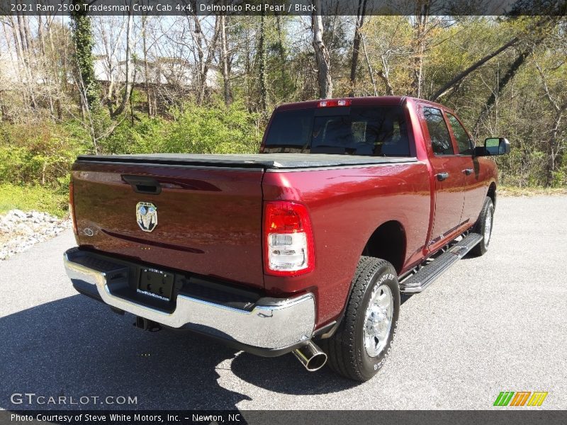 Delmonico Red Pearl / Black 2021 Ram 2500 Tradesman Crew Cab 4x4