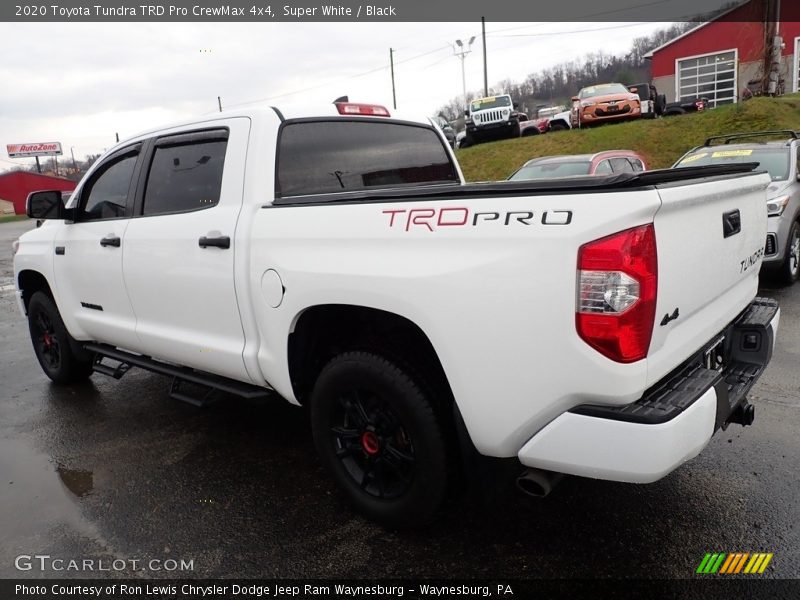 Super White / Black 2020 Toyota Tundra TRD Pro CrewMax 4x4