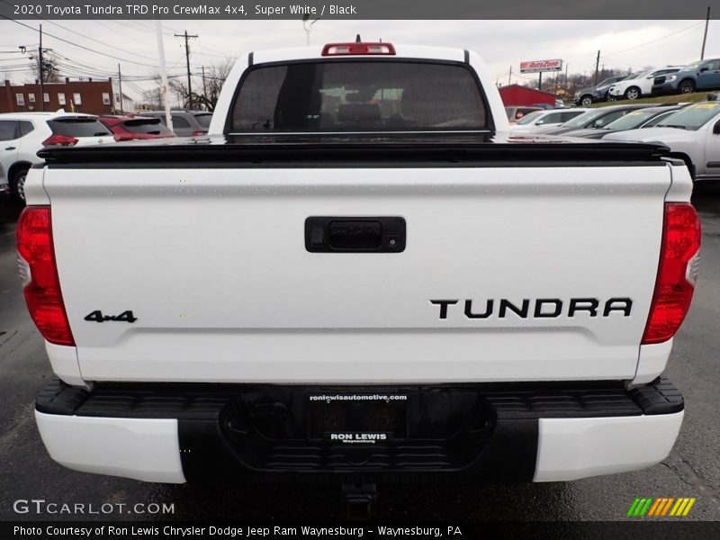 Super White / Black 2020 Toyota Tundra TRD Pro CrewMax 4x4