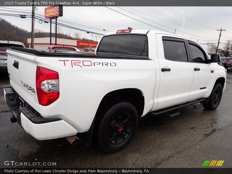 Super White / Black 2020 Toyota Tundra TRD Pro CrewMax 4x4