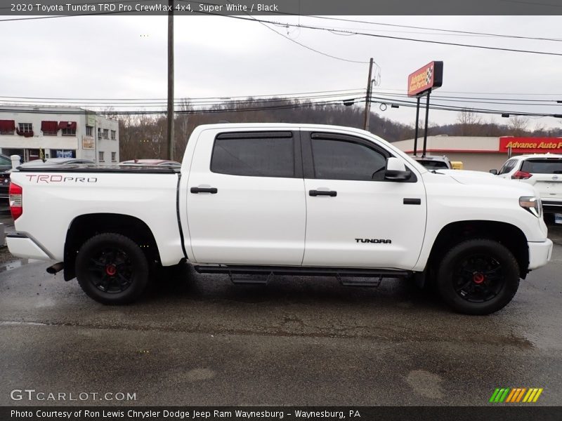 Super White / Black 2020 Toyota Tundra TRD Pro CrewMax 4x4