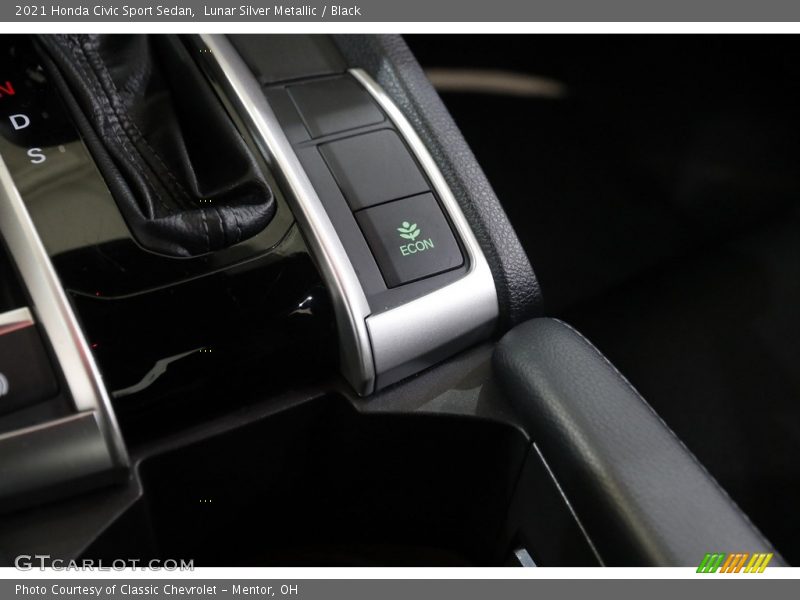 Lunar Silver Metallic / Black 2021 Honda Civic Sport Sedan