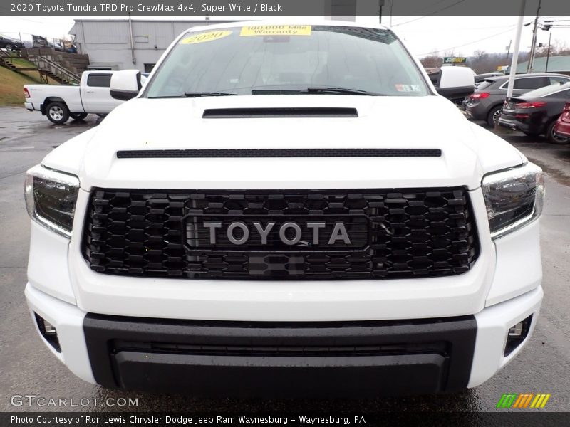 Super White / Black 2020 Toyota Tundra TRD Pro CrewMax 4x4