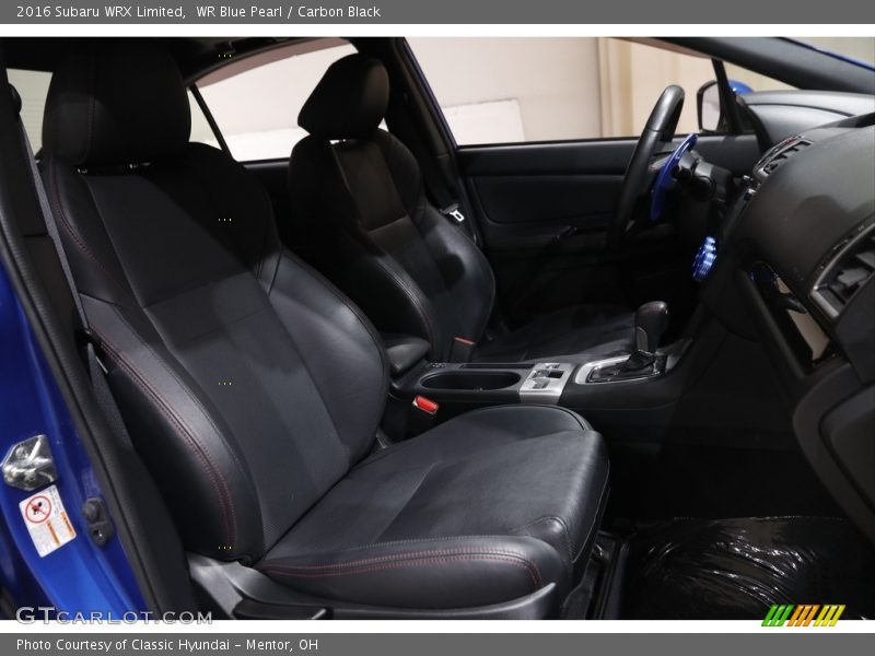 WR Blue Pearl / Carbon Black 2016 Subaru WRX Limited