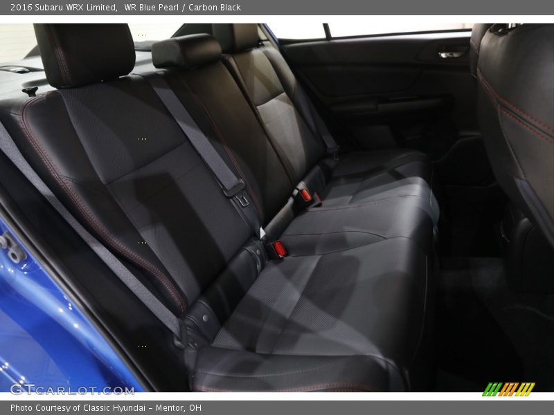 WR Blue Pearl / Carbon Black 2016 Subaru WRX Limited