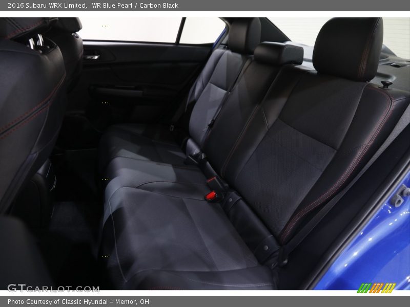 WR Blue Pearl / Carbon Black 2016 Subaru WRX Limited
