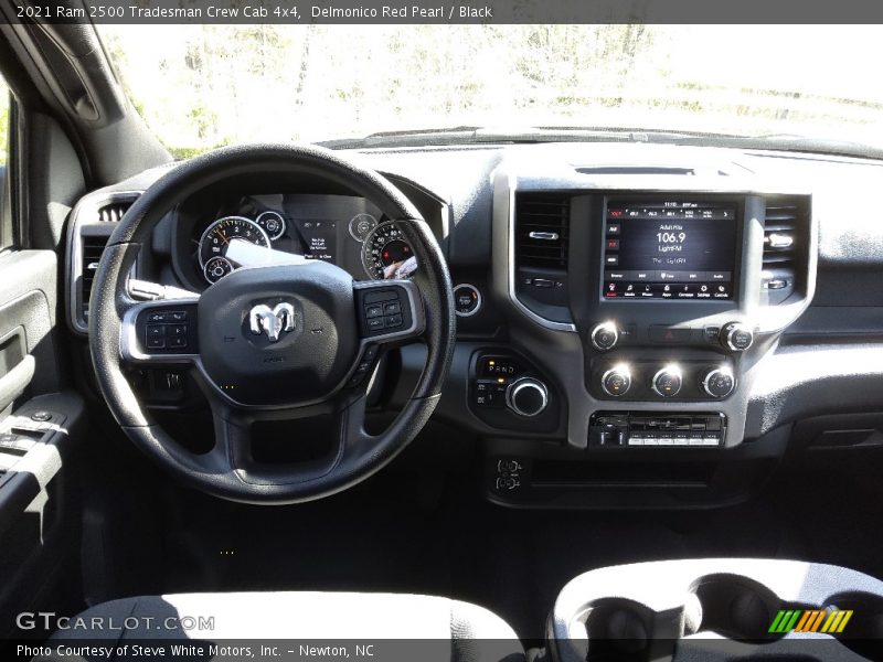 Delmonico Red Pearl / Black 2021 Ram 2500 Tradesman Crew Cab 4x4