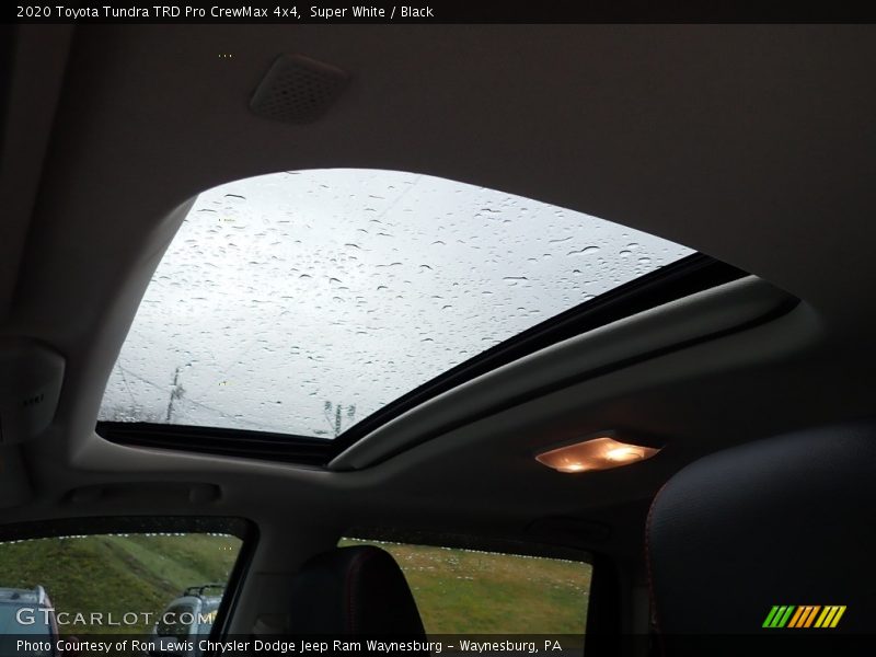 Super White / Black 2020 Toyota Tundra TRD Pro CrewMax 4x4