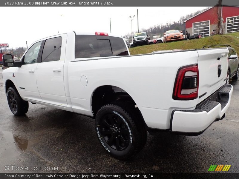 Bright White / Black 2023 Ram 2500 Big Horn Crew Cab 4x4