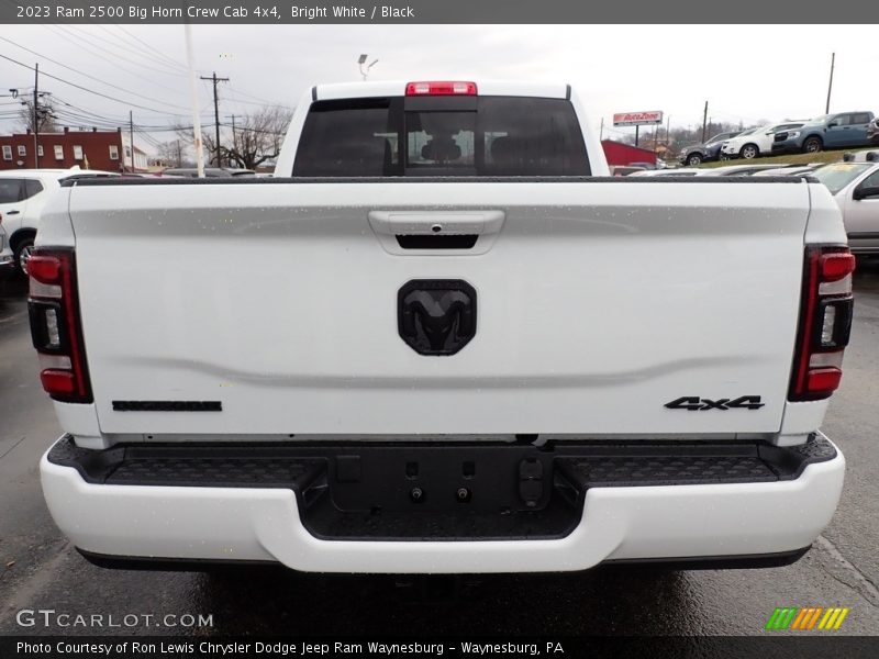 Bright White / Black 2023 Ram 2500 Big Horn Crew Cab 4x4