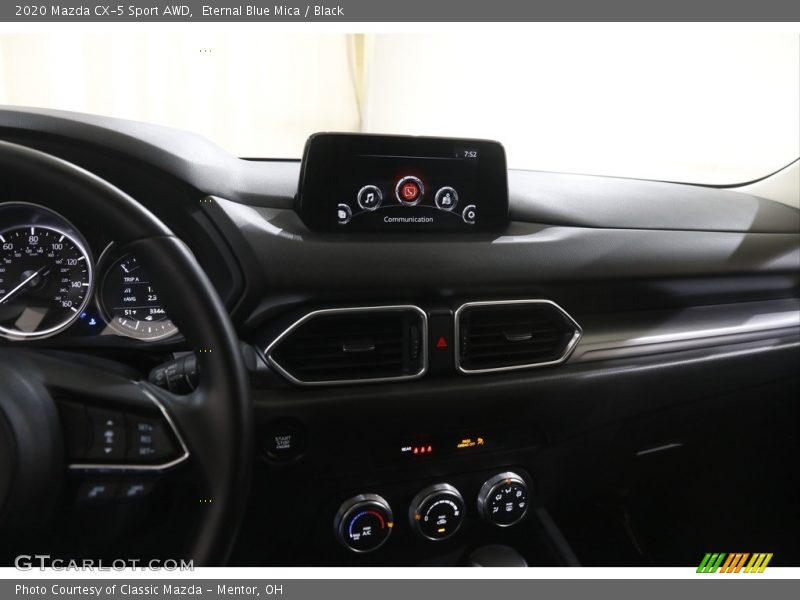 Eternal Blue Mica / Black 2020 Mazda CX-5 Sport AWD