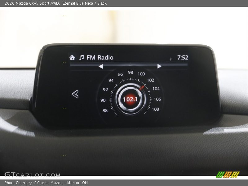 Eternal Blue Mica / Black 2020 Mazda CX-5 Sport AWD