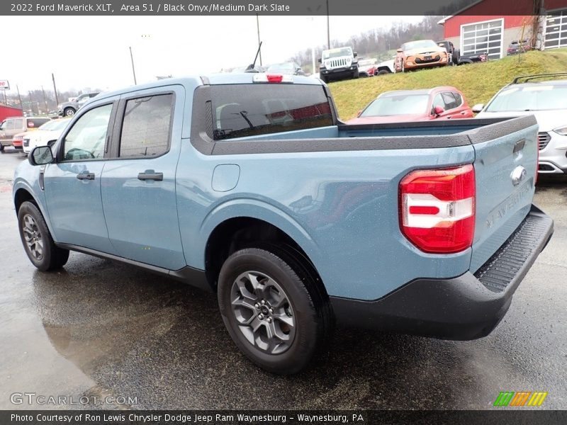 Area 51 / Black Onyx/Medium Dark Slate 2022 Ford Maverick XLT