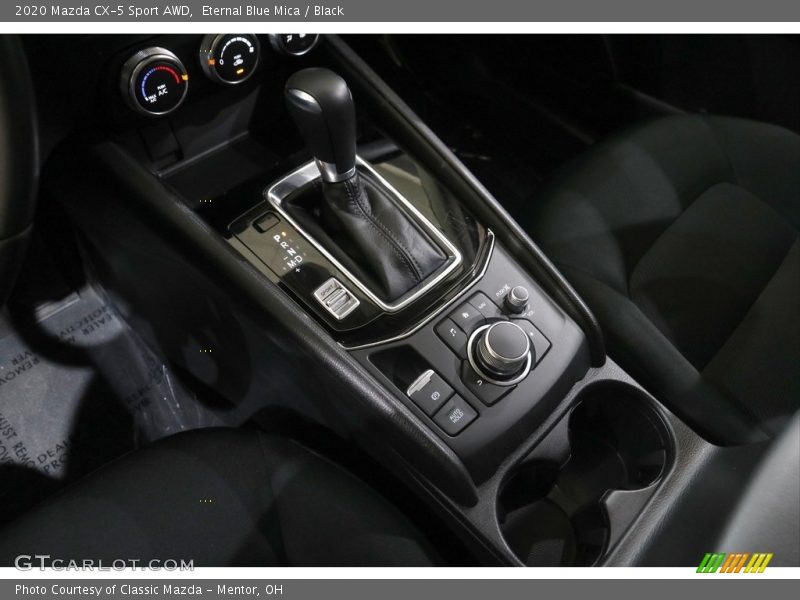 Eternal Blue Mica / Black 2020 Mazda CX-5 Sport AWD