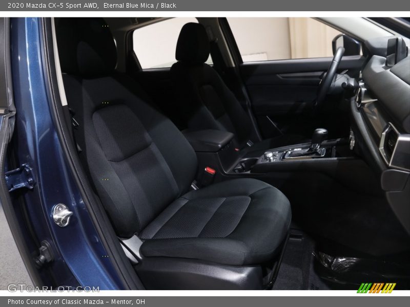 Eternal Blue Mica / Black 2020 Mazda CX-5 Sport AWD