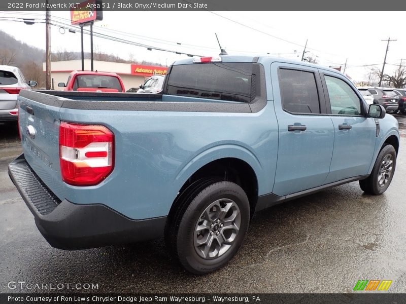 Area 51 / Black Onyx/Medium Dark Slate 2022 Ford Maverick XLT