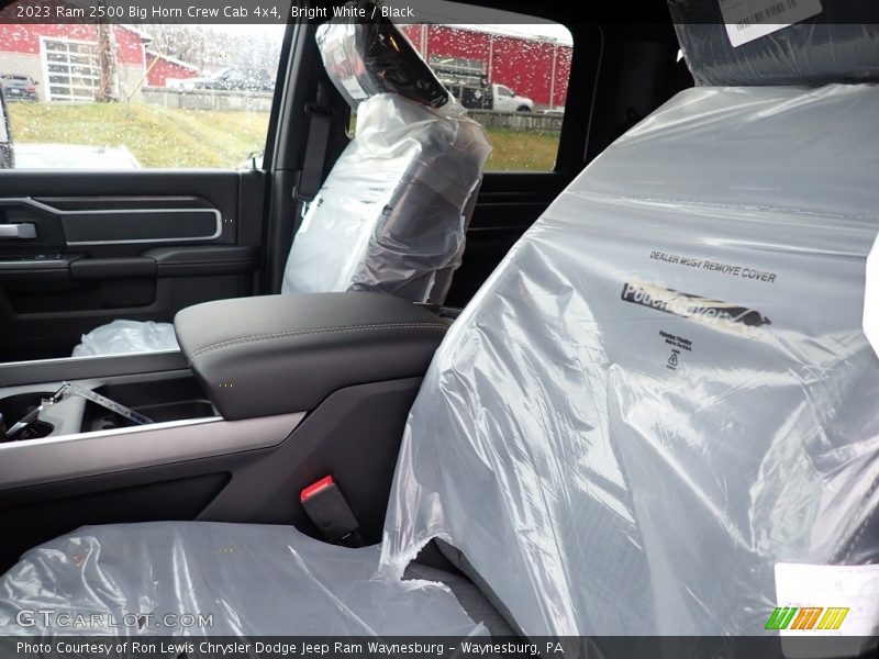Bright White / Black 2023 Ram 2500 Big Horn Crew Cab 4x4