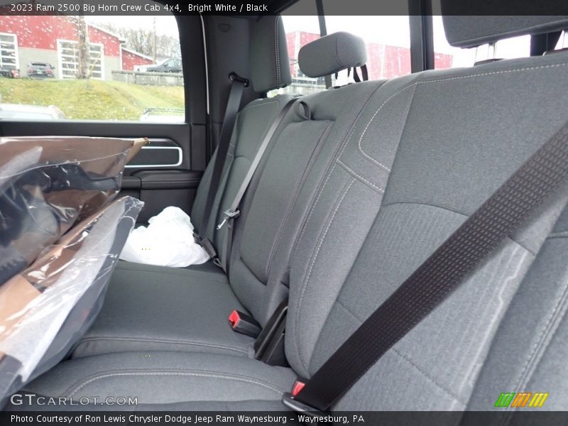 Bright White / Black 2023 Ram 2500 Big Horn Crew Cab 4x4
