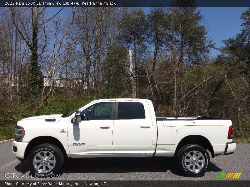  2023 3500 Laramie Crew Cab 4x4 Pearl White