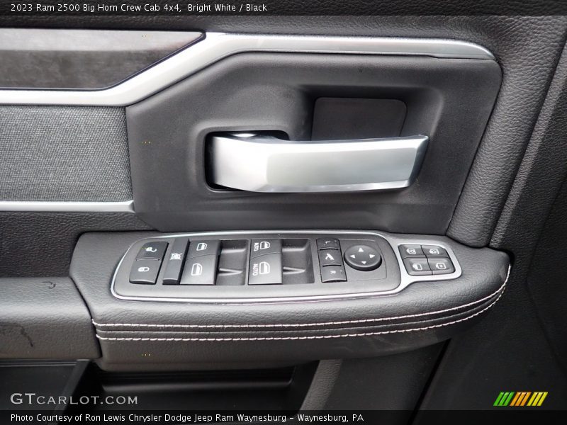 Bright White / Black 2023 Ram 2500 Big Horn Crew Cab 4x4
