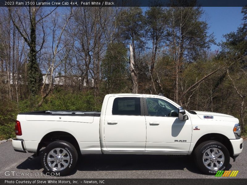  2023 3500 Laramie Crew Cab 4x4 Pearl White