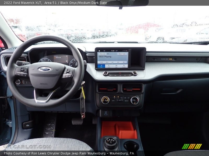 Dashboard of 2022 Maverick XLT