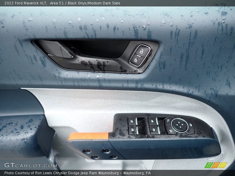 Area 51 / Black Onyx/Medium Dark Slate 2022 Ford Maverick XLT