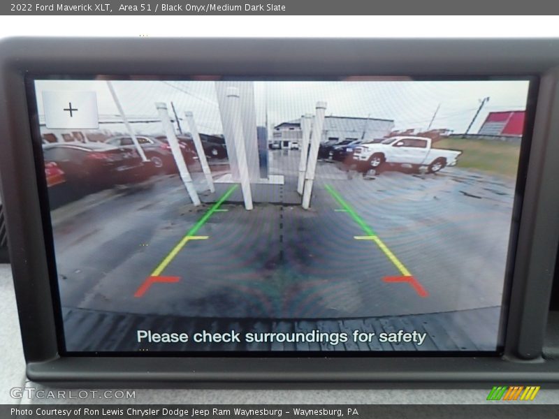 Area 51 / Black Onyx/Medium Dark Slate 2022 Ford Maverick XLT