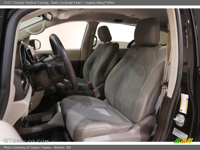 Dark Cordovan Pearl / Cognac/Alloy/Toffee 2017 Chrysler Pacifica Touring