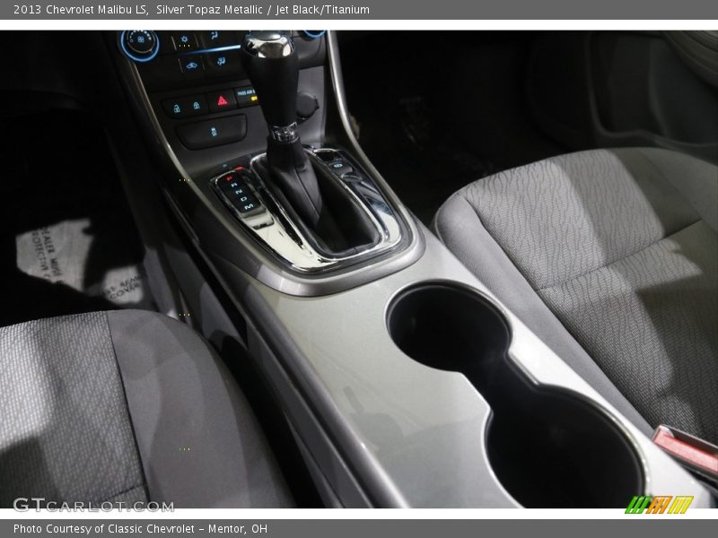 Silver Topaz Metallic / Jet Black/Titanium 2013 Chevrolet Malibu LS