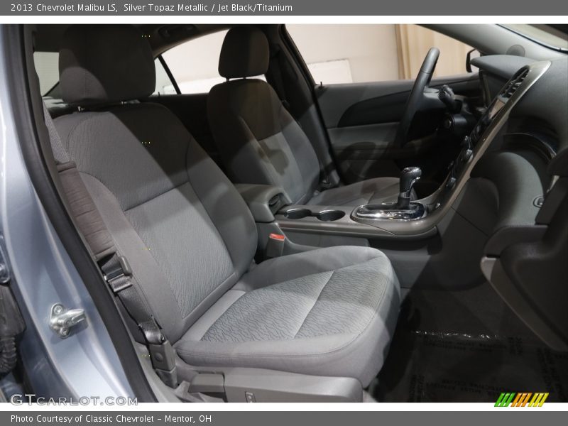 Silver Topaz Metallic / Jet Black/Titanium 2013 Chevrolet Malibu LS
