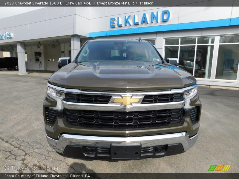 Harvest Bronze Metallic / Jet Black 2023 Chevrolet Silverado 1500 LT Crew Cab 4x4
