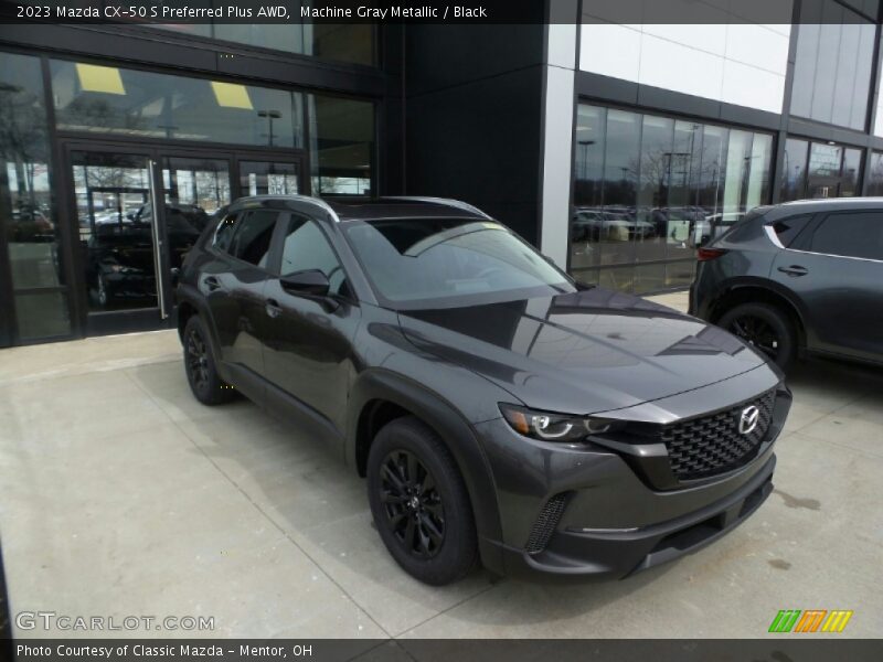 Machine Gray Metallic / Black 2023 Mazda CX-50 S Preferred Plus AWD