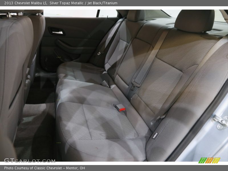 Silver Topaz Metallic / Jet Black/Titanium 2013 Chevrolet Malibu LS