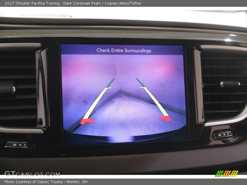 Dark Cordovan Pearl / Cognac/Alloy/Toffee 2017 Chrysler Pacifica Touring