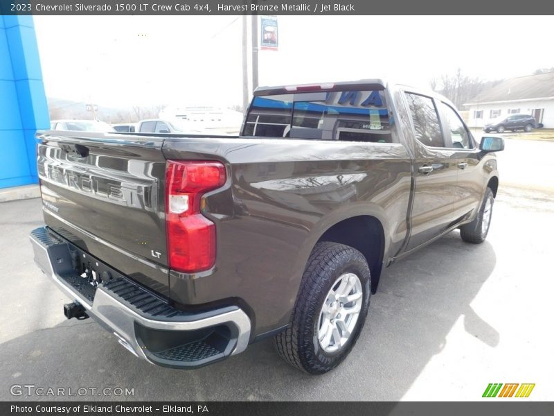 Harvest Bronze Metallic / Jet Black 2023 Chevrolet Silverado 1500 LT Crew Cab 4x4